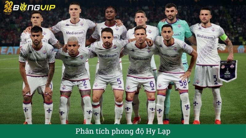 Phân tích phong độ  Hy Lạp